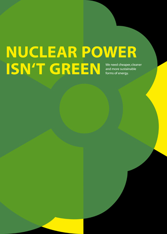 nuclear power isn't green